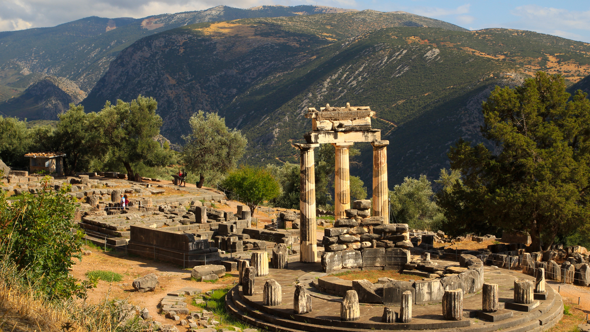 Griechenland - Delphi - Athenatempel